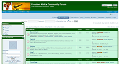 Desktop Screenshot of freedomafric.com