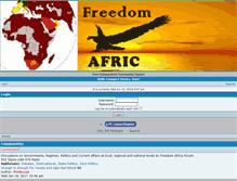 Tablet Screenshot of freedomafric.com